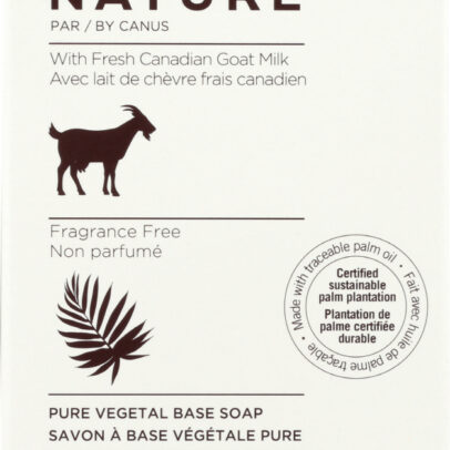 CANUS: Goat's Milk Soap Fragrance Free for Sensitive Skin