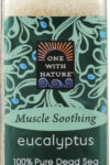 ONE WITH NATURE: Muscle Soothing Eucalyptus Dead Sea Mineral Bath Salt