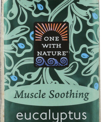 ONE WITH NATURE: Muscle Soothing Eucalyptus Dead Sea Mineral Bath Salt