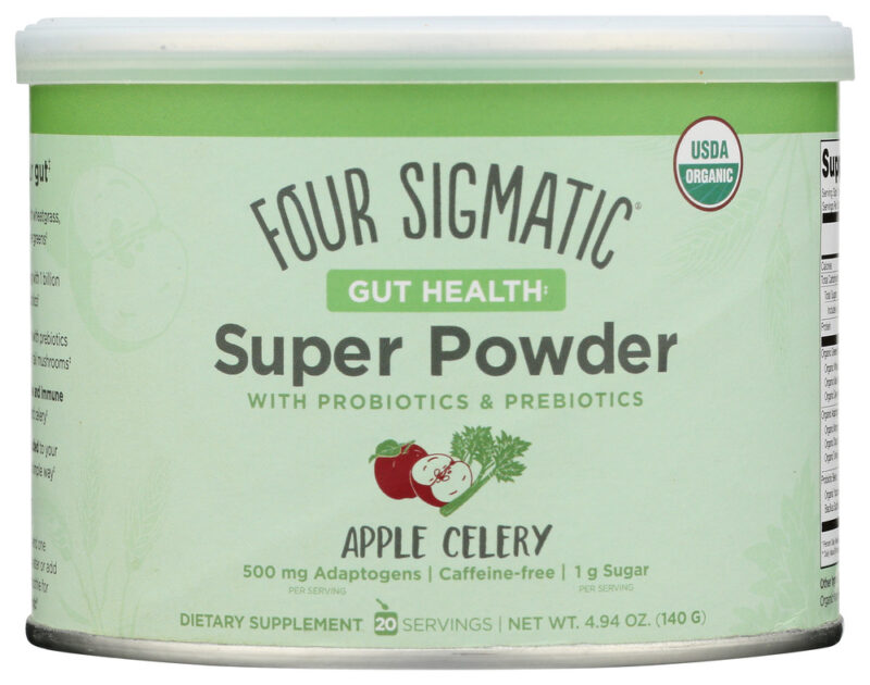 FOUR SIGMATIC: Gut Health Super Powder Apple Celery