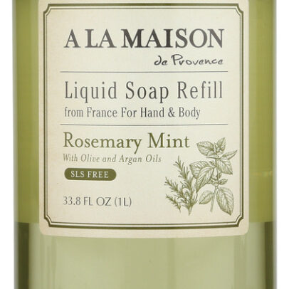 A LA MAISON: Rosemary Mint Soap Refill