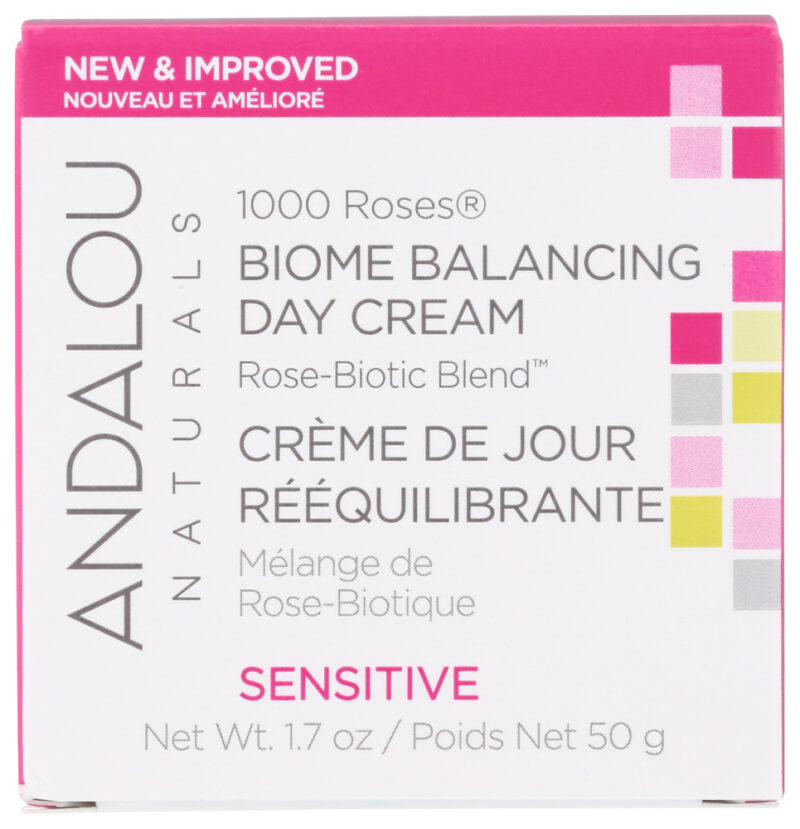 ANDALOU NATURALS: 1000 Roses Biome Balancing Day Cream