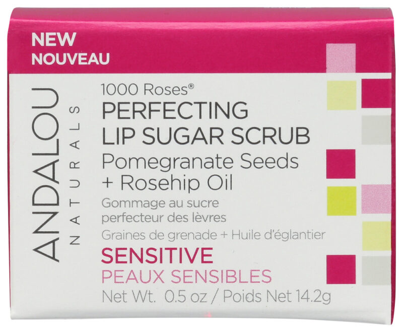 ANDALOU NATURALS: 1000 Roses Perfecting Lip Sugar Scrub