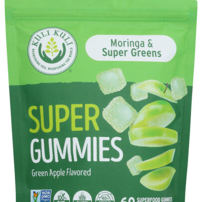 KULI KULI MO: Moringa and Leafy Green Super Gummies Green Apple Flavor