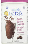 TERA'S WHEY: rBGH Free Fair Trade Certified Dark Chocolate Cocoa Whey Protein