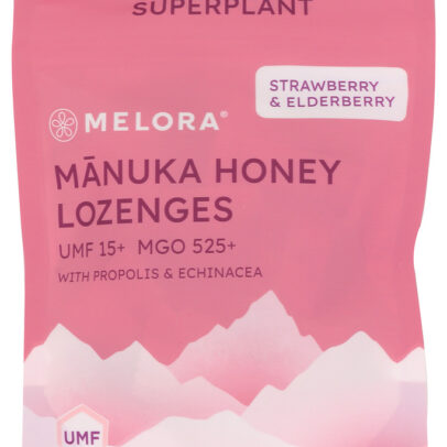 MELORA: Strawberry and Elderberry Manuka Honey Lozenges