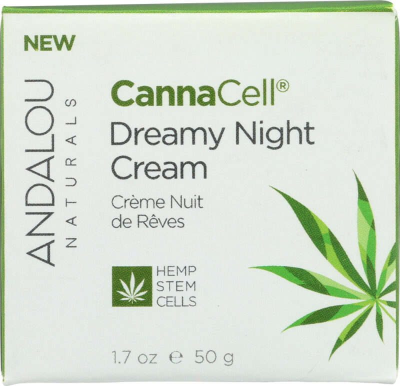 ANDALOU NATURALS: Cream Night Cannacell Drm