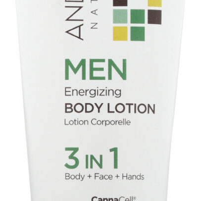 ANDALOU NATURALS: Men Energizing Body Lotion 3in1