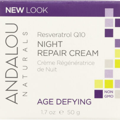 ANDALOU NATURALS: Resveratrol Q10 Night Repair Cream Age-Defying