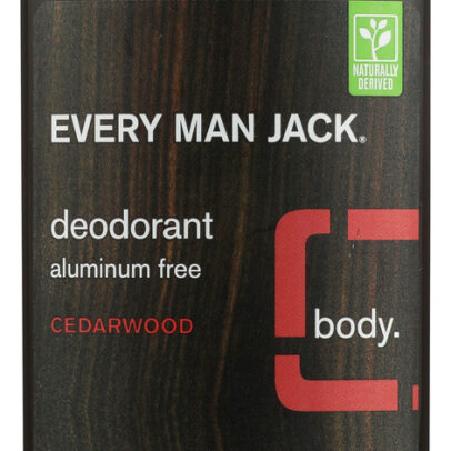 EVERY MAN JACK: Deodorant Stick Aluminum Free Cedarwood