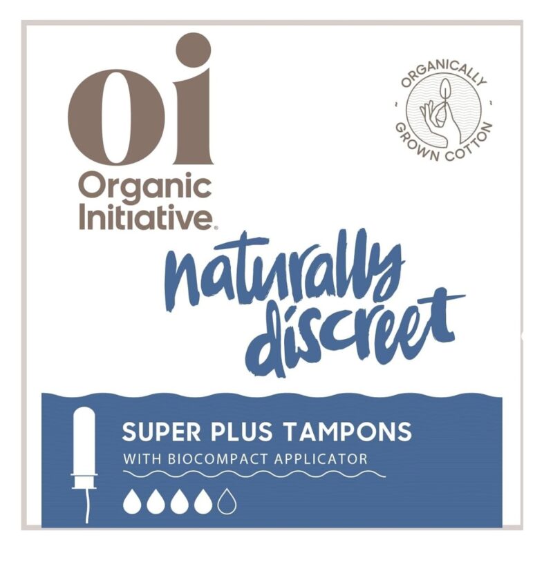 ORGANIC INITIATIVE: Cotton Super Plus Tampons