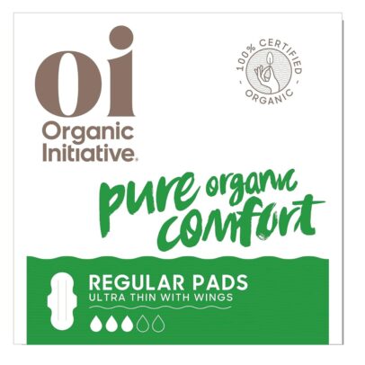 ORGANIC INITIATIVE: Thin Regular Pads with Wings