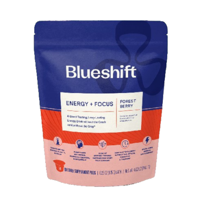 BLUESHIFT NUTRITION: Energy Focus Forest Berry 14Ct