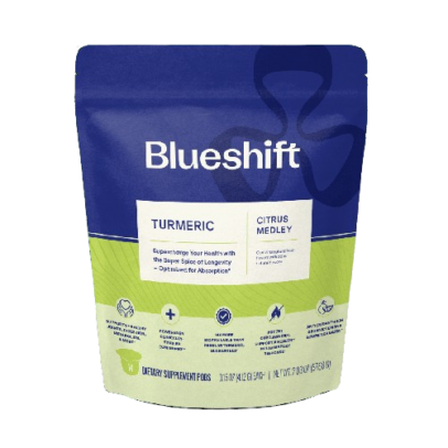 BLUESHIFT NUTRITION: Turmeric Citrus Medley 14Ct