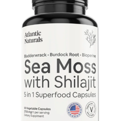 ATLANTIC NATURALS: Sea Moss With Shilajit