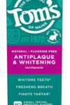 TOMS OF MAINE: Fluoride Free Antiplaque and Whitening Toothpaste Fennel