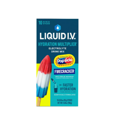 LIQUID IV: Hydration Multiplier Popsicle Firecracker 10Ct