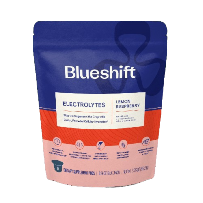 BLUESHIFT NUTRITION: Electrolytes Lemon Raspberry 14Ct