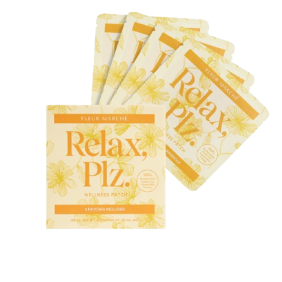 FLEUR MARCHE: Relax Plz Patch Multipack 4Ct