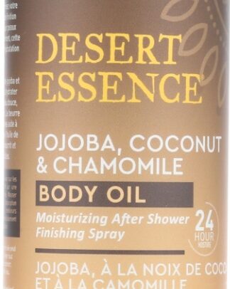 DESERT ESSENCE: Jojoba Coconut and Chamomile Body Oil Spray