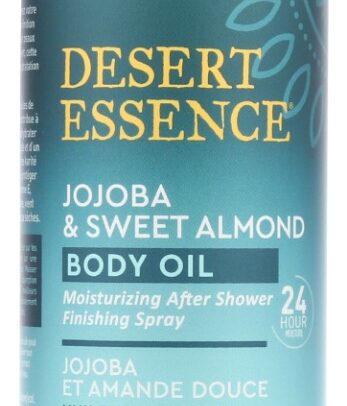 DESERT ESSENCE: Jojoba and Sweet Almond Body Oil Spray