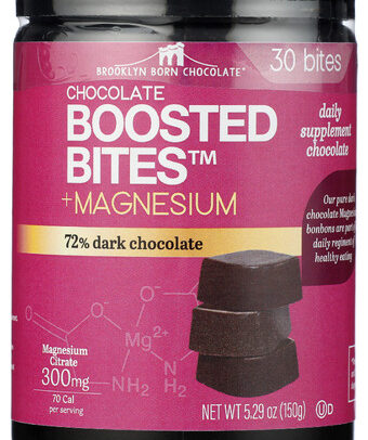 BROOKLYN BORN CHOCOLATE: Magnesium Dark Chocolate Bites