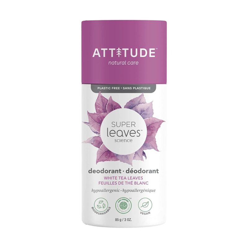 ATTITUDE: Super Leaves White Tea Leaves Deodorant