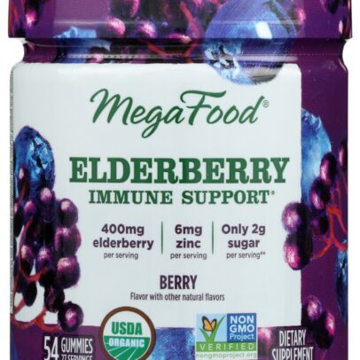 MEGAFOOD: Elderberry Immune Support Gummies