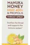 WEDDERSPOON: Propolis and Manuka Honey Throat Spray Lemon and Ginger