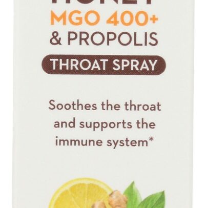 WEDDERSPOON: Propolis and Manuka Honey Throat Spray Lemon and Ginger