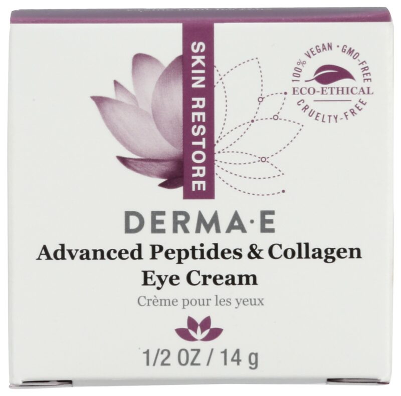 DERMA E: Advanced Peptides and Flora Collagen Eye Cream