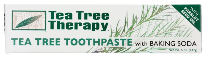 TEA TREE THERAPY: Baking Soda Toothpaste