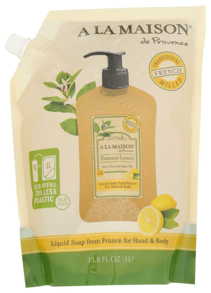 A LA MAISON: Provence Lemon Liquid Soap