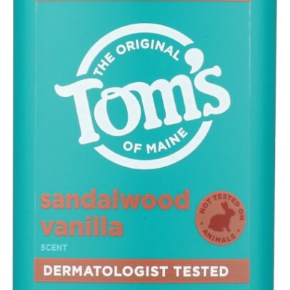 TOMS OF MAINE: Sandalwood Vanilla Deodorant Stick