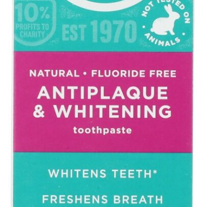 TOMS OF MAINE: Fluoride Free Antiplaque and Whitening Toothpaste Peppermint