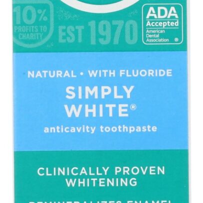 TOMS OF MAINE: Simply White Toothpaste Clean Mint